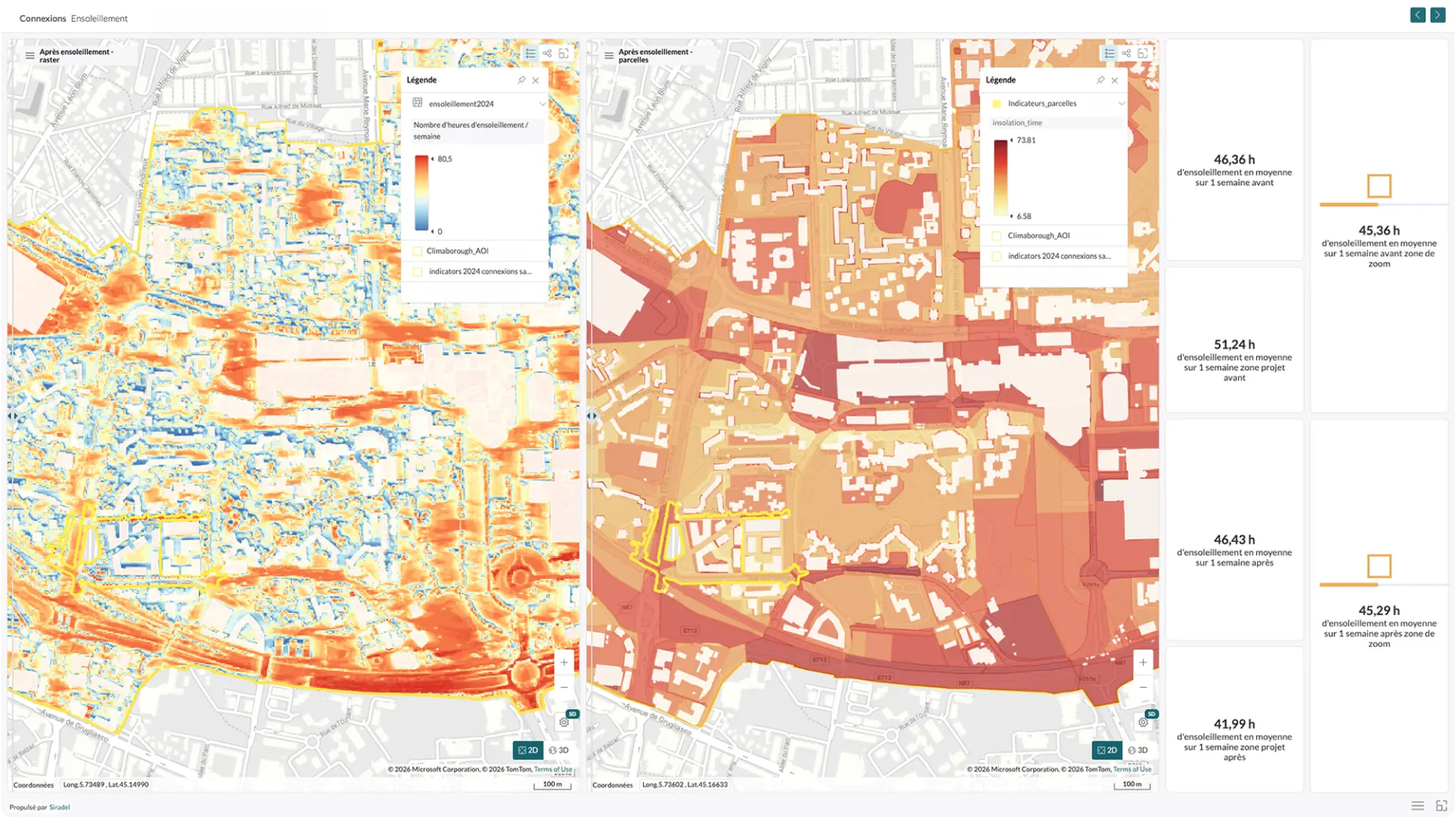 Simulate your design scenarios and assess their impacts