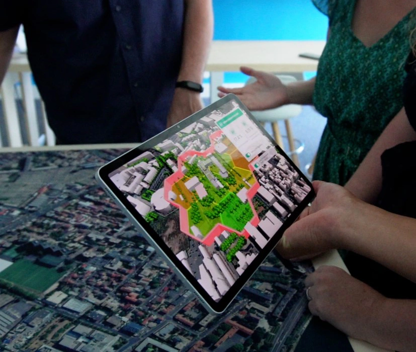 Visualisation basée sur les données géographiques