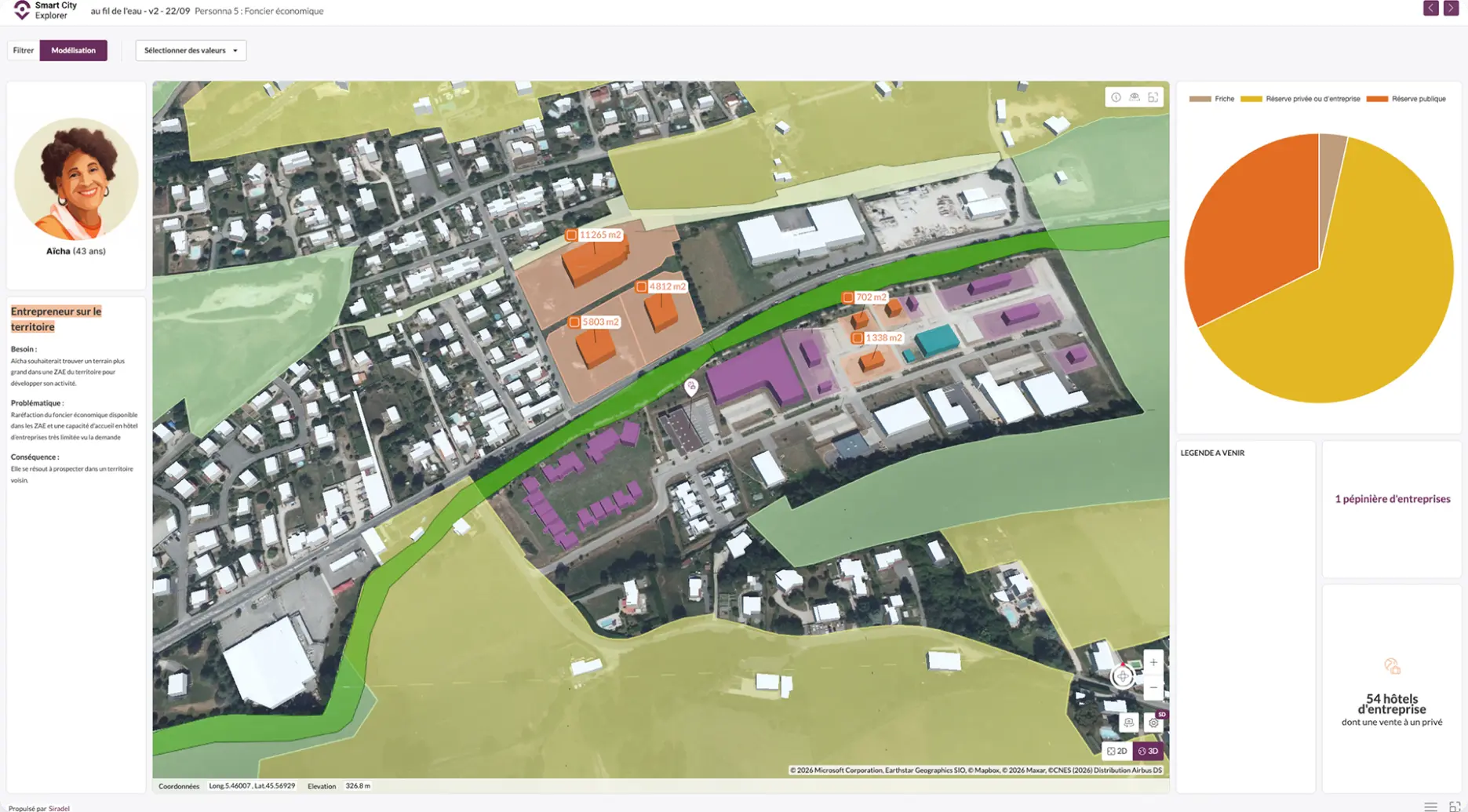 Simulate development scenarios and assess their impact on your area